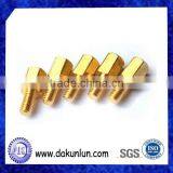 China Custom Hex Brass Bolt With Thread thumbnail-4