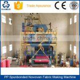 EUROPEAN TECHNOLOGY POLYPROPYLENE SPUNBONDED NON WOVEN FABRIC EXTRUSION LINE thumbnail-1
