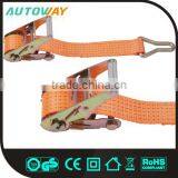 2" x 1.2M 10000LBS Heavy Duty Ratchet Tie Down Strap thumbnail-1