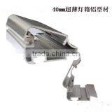 High Quality Aluminum Extrusion Profile for Led Slim Snap Frame Light Box thumbnail-2