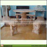 Stone Bench and Table thumbnail-1