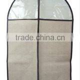 Store More Breathable Non Woven Fabric Suits Garment Bag With Handle thumbnail-2