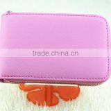 Cy278 Genuine Leather Card Holder Slim Wallet Card Wallet Double Organ Card Package Gift Card Holder thumbnail-5