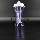 Party Single Wall Plastic Drinking Bottle With Straw thumbnail-2