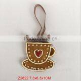 Custom Resin Gingerbread Decorative Christmas Ornament thumbnail-2