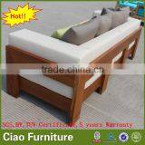 Outdoor Wooden Furniture Teak Wood Sofa thumbnail-3