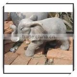 Life size african elephant polyresin animal statue