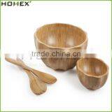 Natural Bamboo Salad Bowl Food Serving Bowl/Homex_Factory thumbnail-2