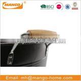 Large Black Galvanized Metal Beer Bucket thumbnail-4