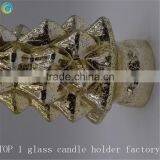 Gold Glass Christmas Tree Home Deco thumbnail-1