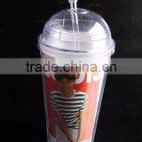 Resusable Custom Printed Logo Made Plastic Cup thumbnail-4