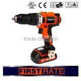First Rate High Quality 10mm 13mm Li-ion 18V Swiss Military Cordless Drill thumbnail-1