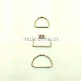 Metal Hardware Ring / Wholesale Steel Rings / Brass Plating Metal D Ring thumbnail-6