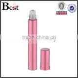 2017 Best Selling Cosmetic 4ml Aluminum Cover Metal Perfume Bottle Roll on Personal Care Glass Bottle Perfume Wholesale thumbnail-4