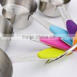 Manufacrurer New Products 5 Pieces Set Stainless Steel Powder Measuring Spoons Set Cheap Price thumbnail-3