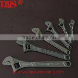 Black Nickel Plating Adjustable Wrench Size thumbnail-2