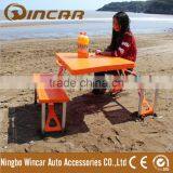 Aluminum Plastic Camping Table Set Outdoors Picnic Camping Travel Table thumbnail-3