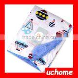 UCHOME Newborn Baby Blanket/Baby Outdoor Blanket/Soft Plush Infant Blanket thumbnail-5