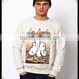 100% Cotton Custom Design Sweater thumbnail-1