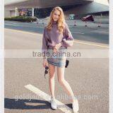 Fashion Woman Woolen Knitted Sweater Designs for Ladies thumbnail-5