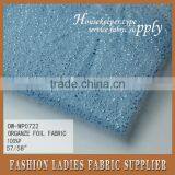 100%POLY ORGANZE FOIL FABRIC FOR DRESS AND GARMENT thumbnail-2