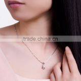 Hot Selling Crochet Angel Platinum Necklace thumbnail-1