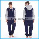Best Cheap Unisex Adult Hooded Pajama Adult Onesie 100 Cotton thumbnail-1