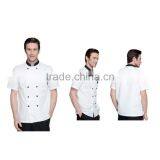 2016 Buttons up Chef Uniform Fabric Kitchen Cooking Clothes Wholesale thumbnail-1