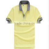 Custom Summer Solid Men Classic Plus Size Cotton Shirts Men Pullover Polos Shirts Casual Men Short Sleeve Wide-Waisted Shirts thumbnail-3