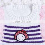 Baby Girl Summer Dress Stripe Knitting Dresses thumbnail-4