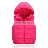 Factory Hot Sale Custom Made Cheap Plain Children Fall Garment Kids Winter Waistcoat thumbnail-2