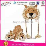 Newest Winter Custom Design Lion Animal Knit Caps thumbnail-1