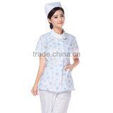 Custom Simple Plain Short Sleeve Nursing Uniform Wholesale ,nurse Hospital Uniform for Women thumbnail-4