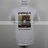 10 Years Factory Custom Cheap White Color Election Campaign T-shirts thumbnail-1
