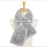 Fashion lady wholesale faux rabbit fur scarf for winter