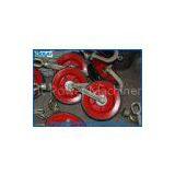 Steel Wheel Diameter 308mm Hold Down Block Conductor Under 630mm2 Stringing Blocks