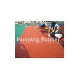 Non-static Plastic race track with SGS colored flooring tiles
