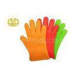 Heat Protection Gloves Silicone Kitchenware / Microware With Hardness 20 - 80 Shores