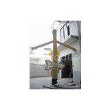 Air Tight Yellow Inflatable Air Dancer , Nylon Inflatable Advertising Man thumbnail-1