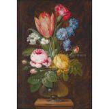 Floral Decorative Oil Painting