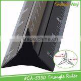 6" and 12" Metal Aluminium Triangle Ruler for Engineer Scale thumbnail-4