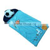 Velboa Baby Embroidery All Over Blanket 4 in 1 School Sleep Mat Pillow Blanket Cover Mat 3 in 1 Nap Mat thumbnail-3