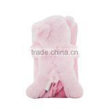 Cartoon Animal Air Conditioner Fleece Flannel Baby Milestone Blanket thumbnail-4