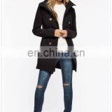 Best Selling Classic Wool-blend Double-breasted Women's Coat Wholesale thumbnail-5
