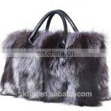 Factory wholesale customized real mink fur or fox fur bag
