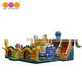 AOQI amusement park inflatable undersea fun city, inflatable obstacle course