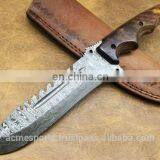 Damascus Knifes - CUSTOM HANDMADE HUNTING DAMASCUS KNIFE thumbnail-1