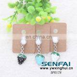 Enamel Strawberry Earphone Dust Cap Plug