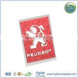 Metal Logo Brand Self Adhesive Red Label Sticker thumbnail-5