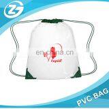 Cosmetic Packaging Promotion Custom Travel Cheap Clear PVC Drawstring Bags thumbnail-4